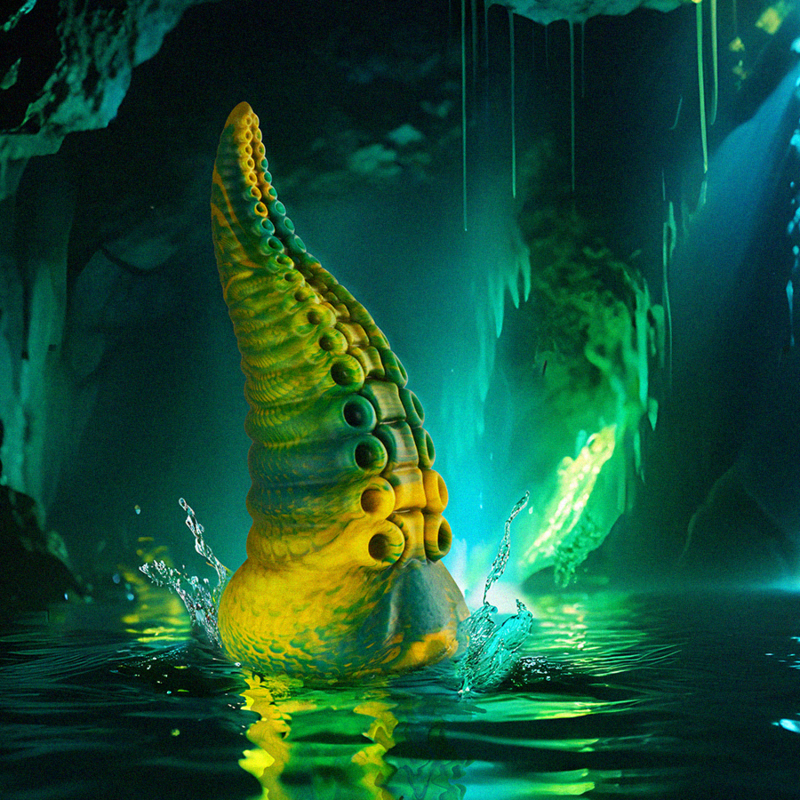 EPIC - CETUS DILDO TENTÁCULO VERDE TAMANHO GRANDE