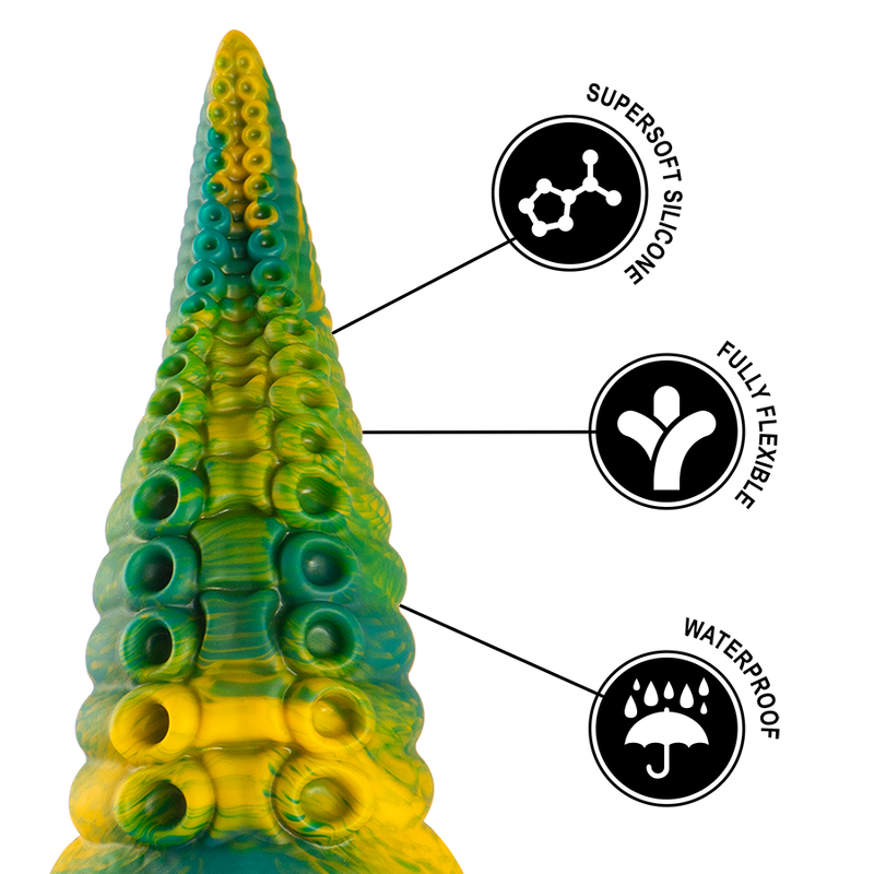 EPIC - CETUS DILDO TENTÁCULO VERDE TAMANHO PEQUENO