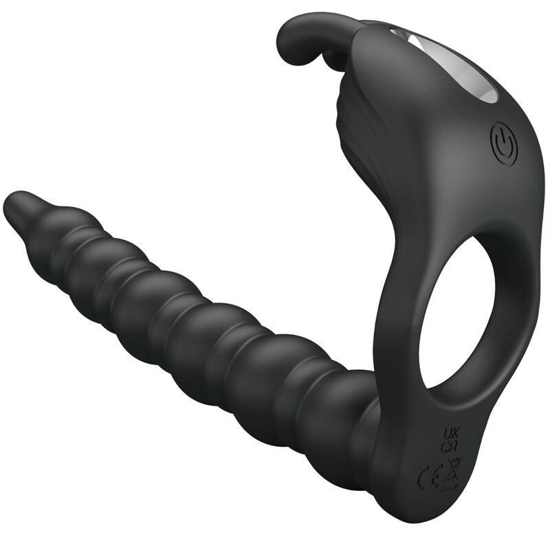 PRETTY LOVE - BLACKNEY ANEL PENIANO COM PLUG VIBRADOR PRETO