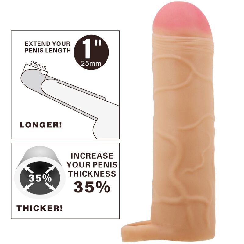 PRETTY LOVE - BUNION FUNDA DE PENE ALONGADORA NATURAL