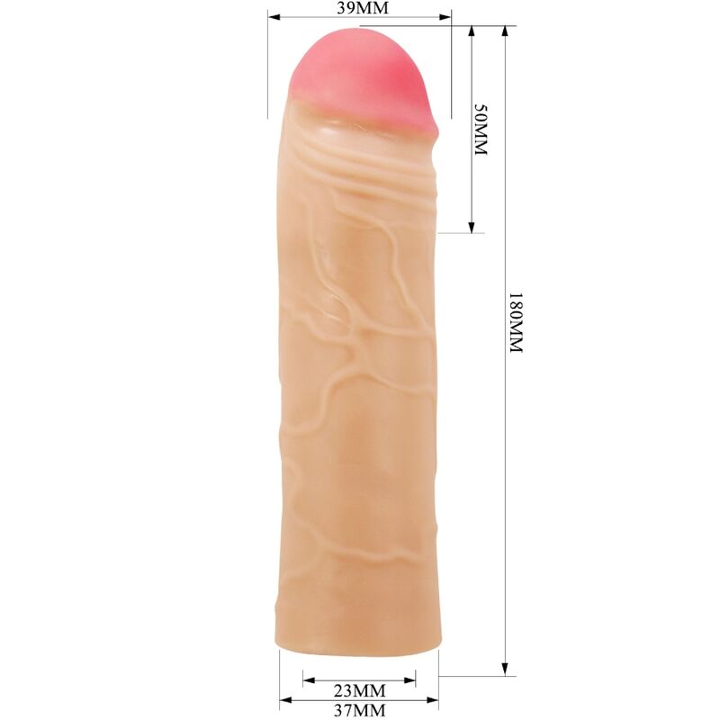 PRETTY LOVE - CHANE FUNDA DE PENE ALONGADORA NATURAL