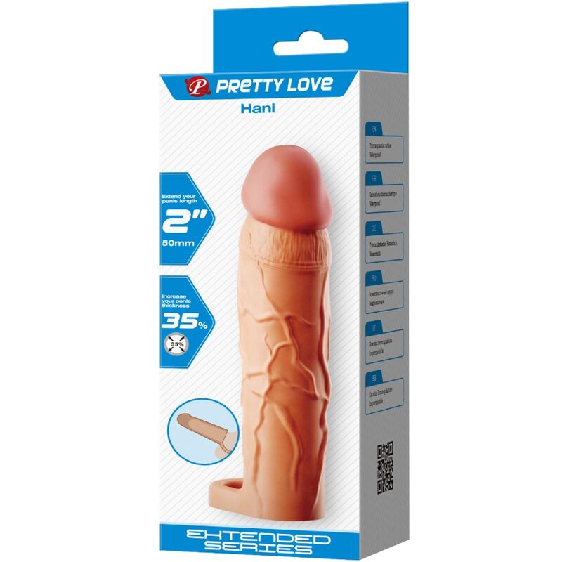 PRETTY LOVE - HANI FUNDA DE PENE ALONGADORA NATURAL