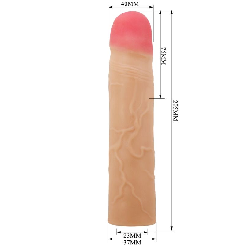 PRETTY LOVE - KYLIAN FUNDA DE PENE ALONGADORA NATURAL