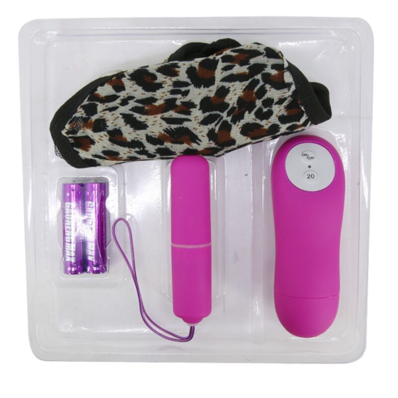 BAILE - TANGA COM BALA VIBRATÓRIA E COMANDO ROXO