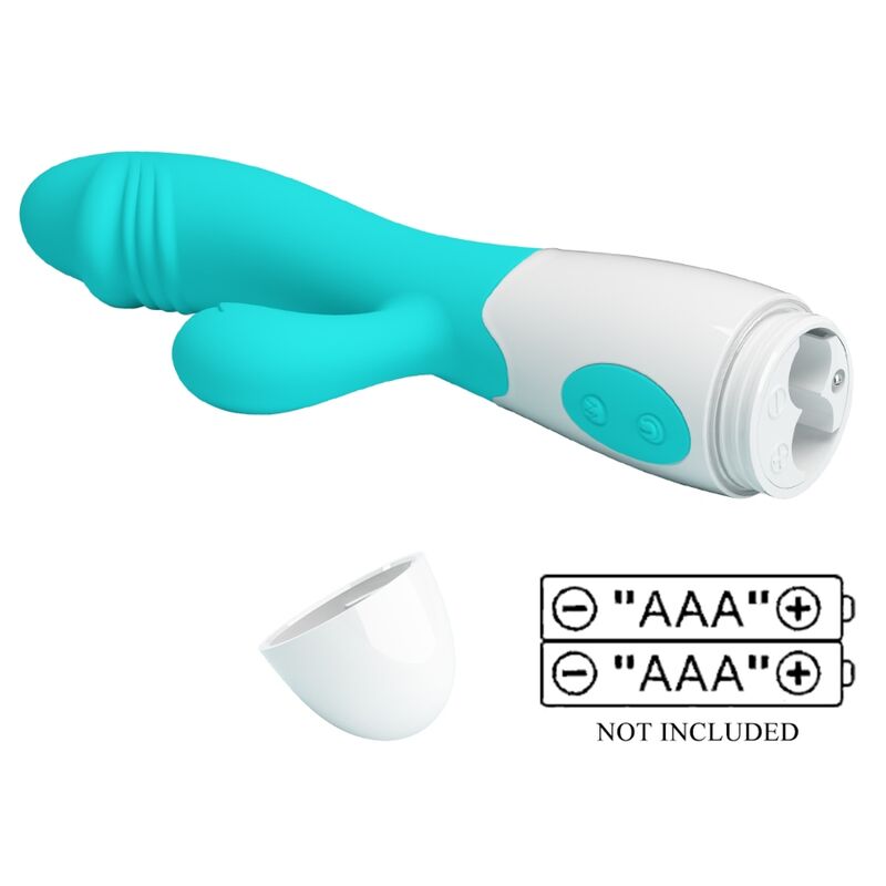 PRETTY LOVE - SNAPPY VIBRADOR PONTO G VERDE ÁGUA