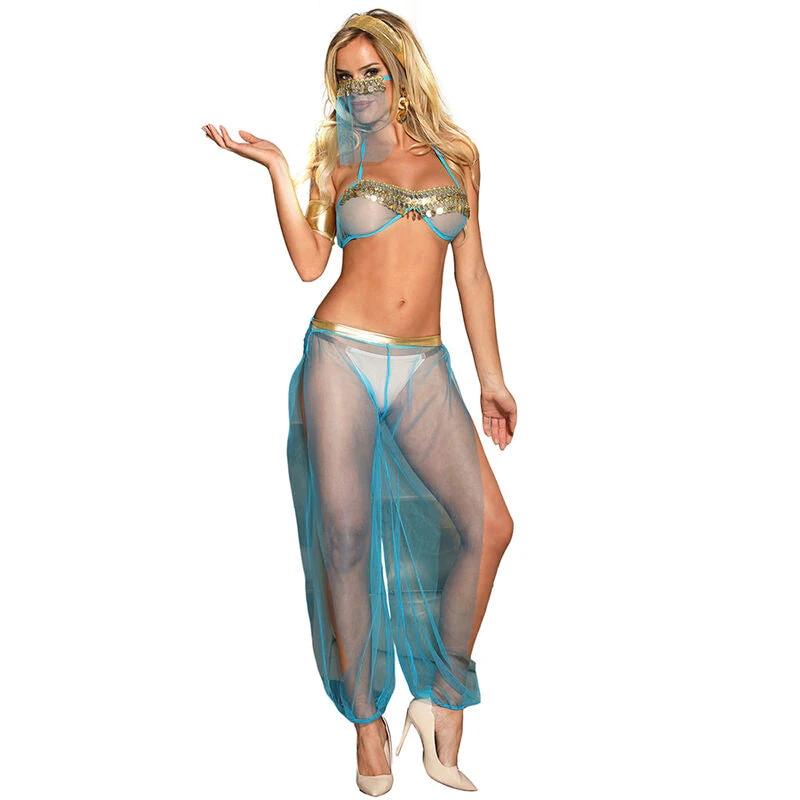 CONJUNTO DE LINGERIE ESTILO ÍNDIA - Sex Shop Sexy