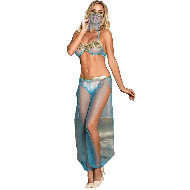 CONJUNTO DE LINGERIE ESTILO ÍNDIA - Sex Shop Sexy