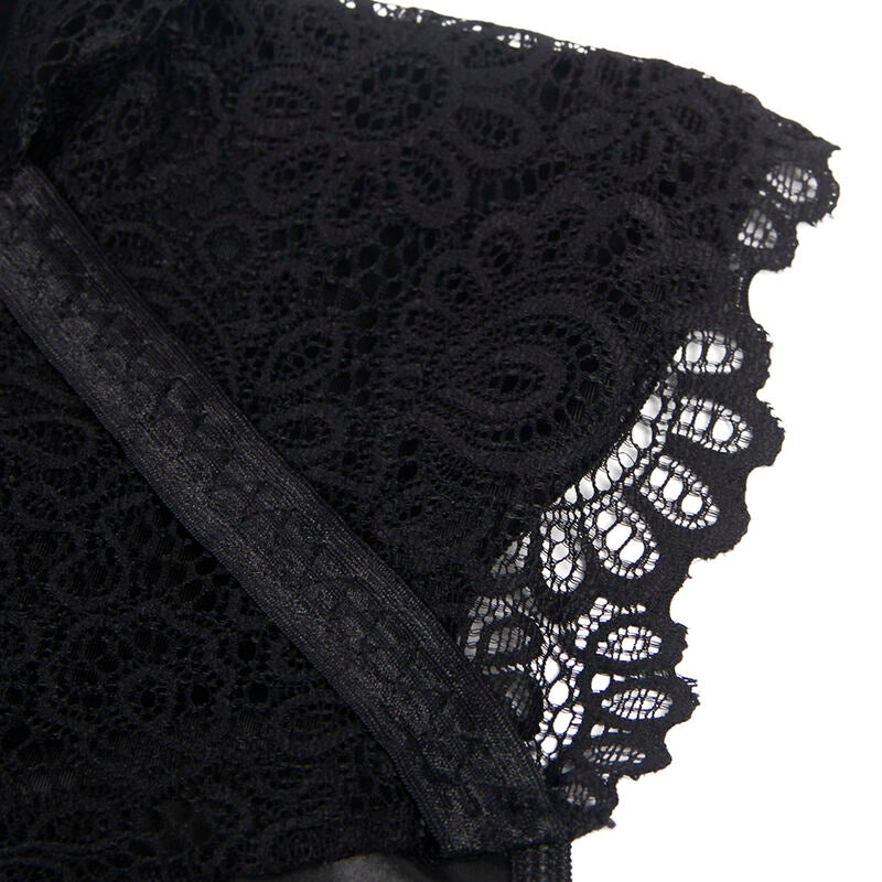 LIVCO CORSETTI FASHION - PERSINNE MIT EMPORIO CONJUNTO CORSET + CUECA + MEIAS S/M