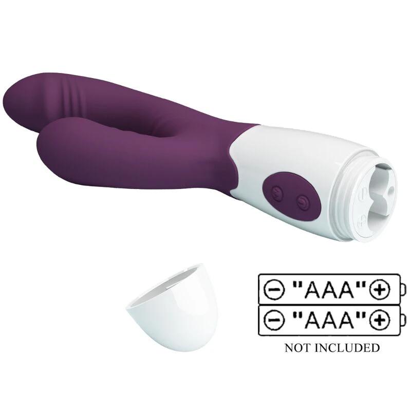 ANDRÉ VIBRADOR RABBIT E ESTIMULADOR DO PONTO G - Sex Shop Sexy
