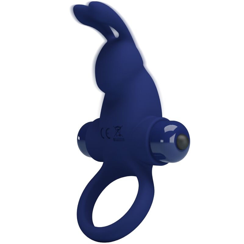 PRETTY LOVE - JIRO ANEL RABBIT VIBRADOR AZUL