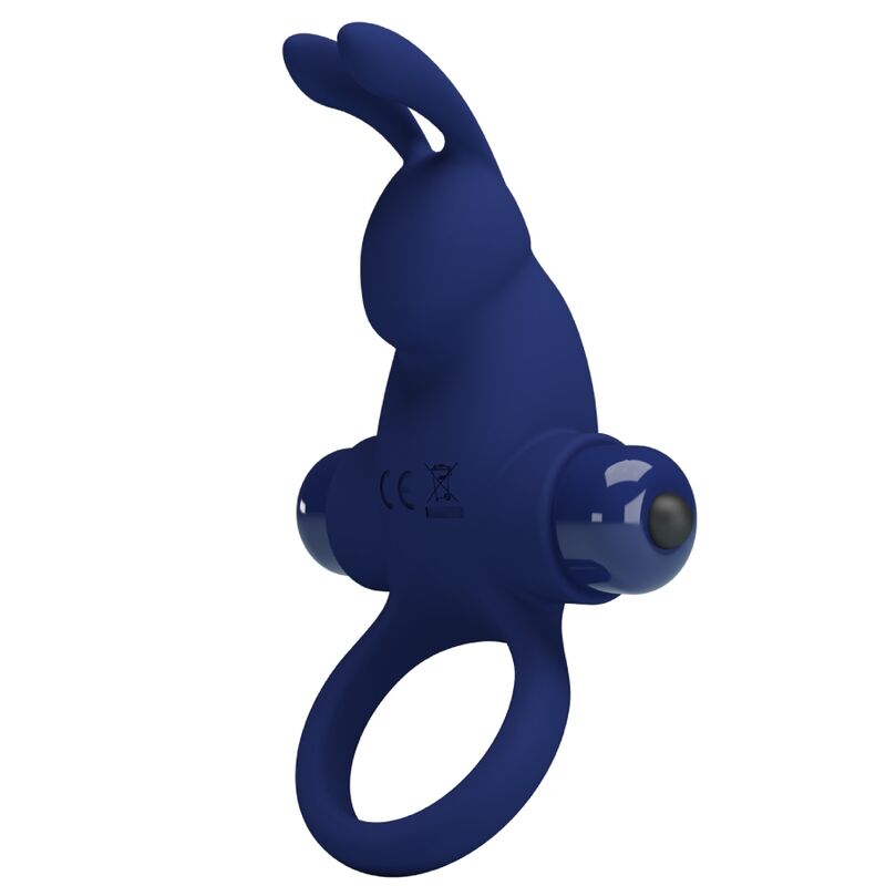 PRETTY LOVE - JIRO ANEL RABBIT VIBRADOR AZUL