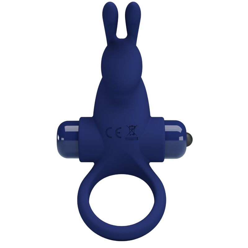 PRETTY LOVE - JIRO ANEL RABBIT VIBRADOR AZUL
