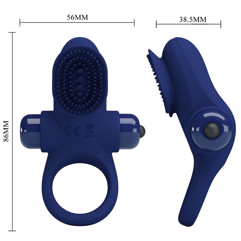 PRETTY LOVE - PALLE ANEL VIBRADOR AZUL