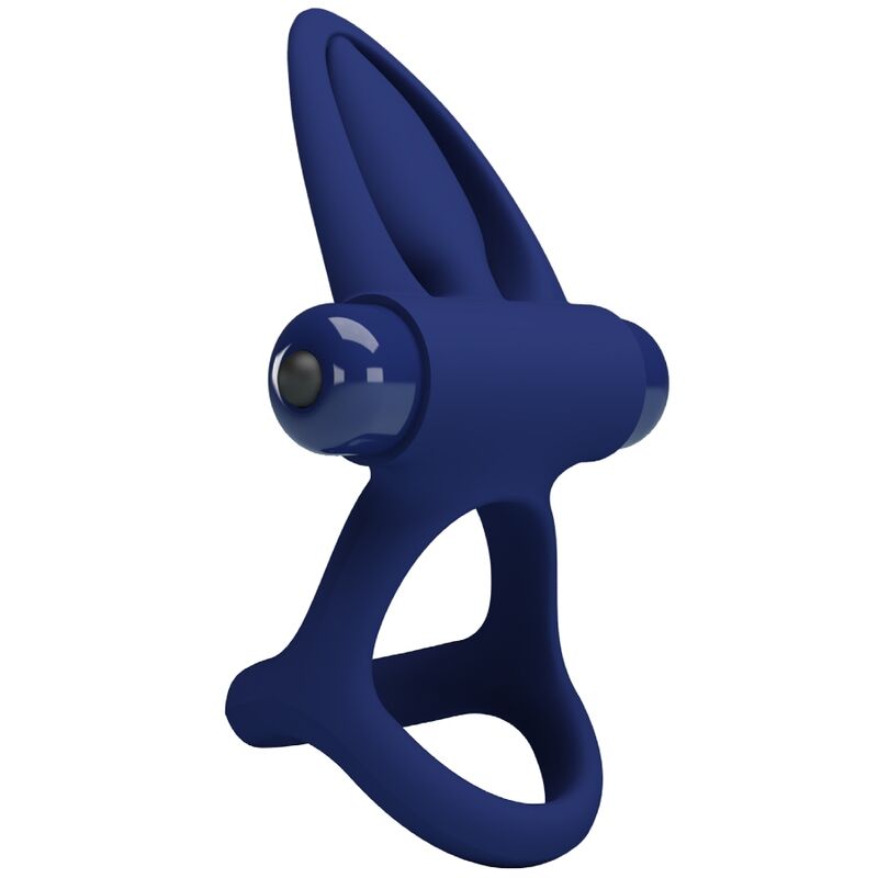 PRETTY LOVE - MAT ANEL DUPLO VIBRADOR COM ESTIMULADOR AZUL