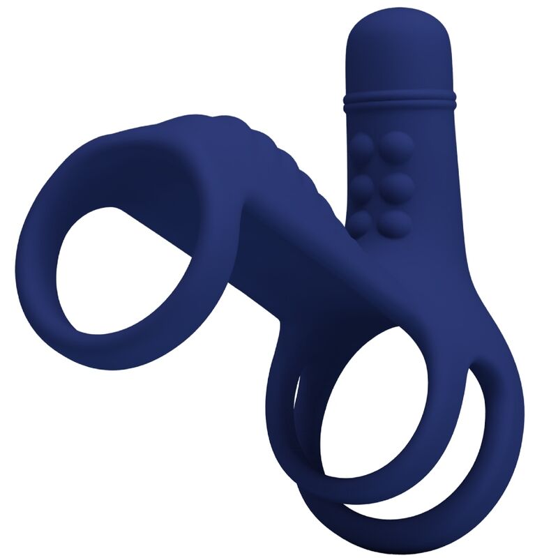 PRETTY LOVE - ELISH ANEL VIBRADOR COM EXTENSOR AZUL