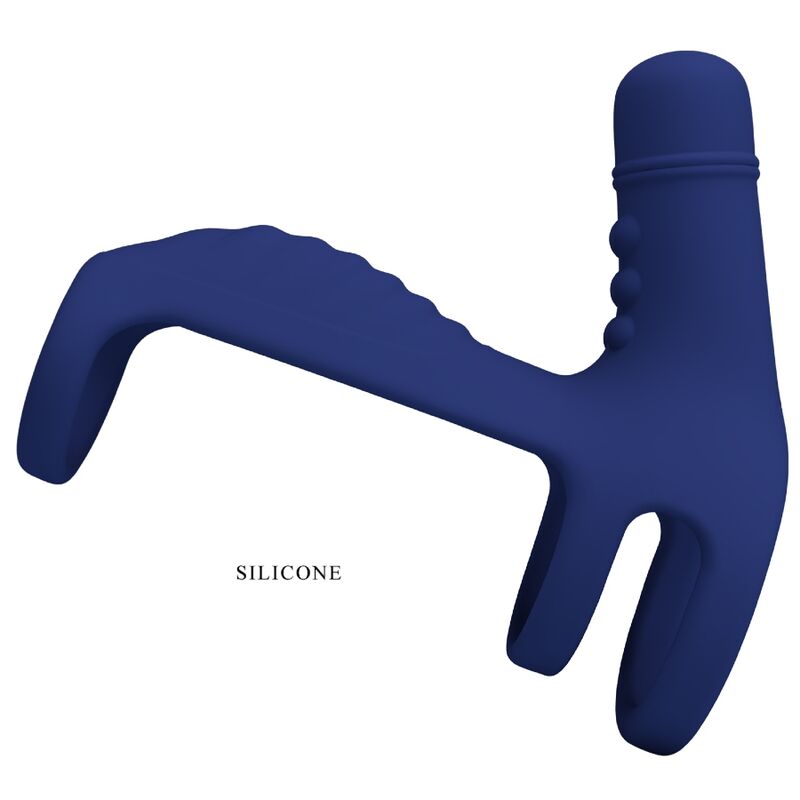 PRETTY LOVE - ELISH ANEL VIBRADOR COM EXTENSOR AZUL
