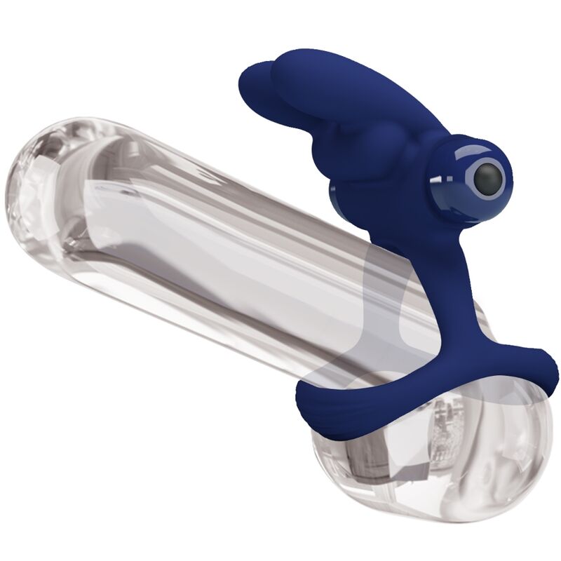 PRETTY LOVE - FRANCISCO ANEL DUPLO RABBIT VIBRADOR AZUL