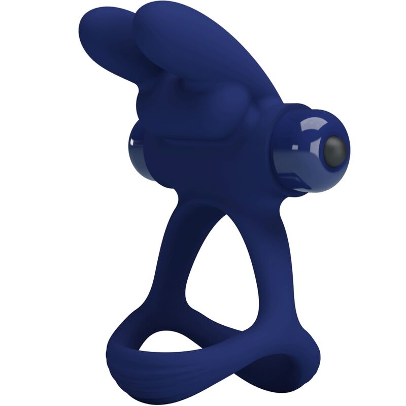 PRETTY LOVE - FRANCISCO ANEL DUPLO RABBIT VIBRADOR AZUL