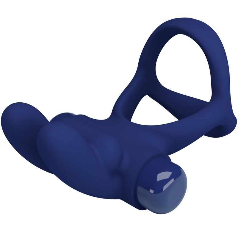 PRETTY LOVE - FRANCISCO ANEL DUPLO RABBIT VIBRADOR AZUL