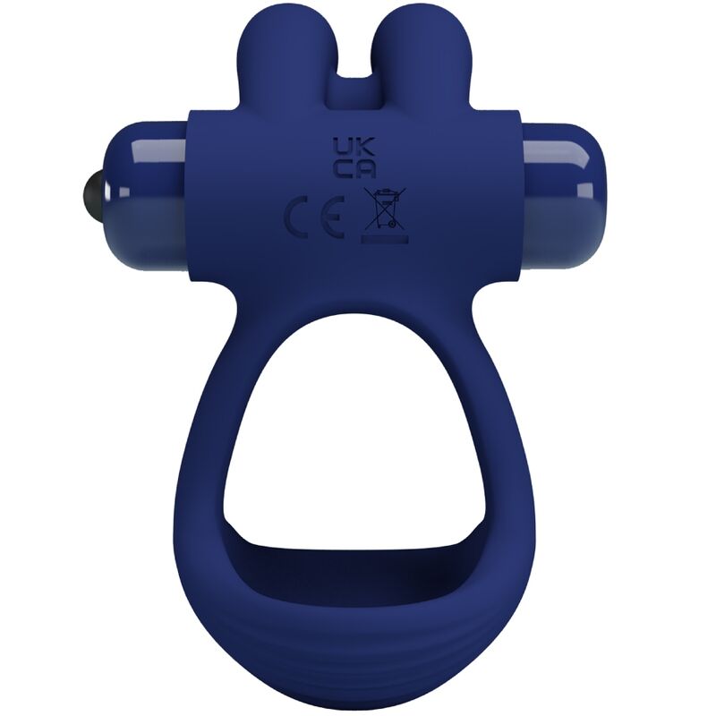 PRETTY LOVE - FRANCISCO ANEL DUPLO RABBIT VIBRADOR AZUL