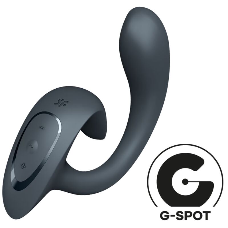 SATISFYER - G FOR GODDESS 1 VIBRADOR RABBIT CINZENTO ESCURO