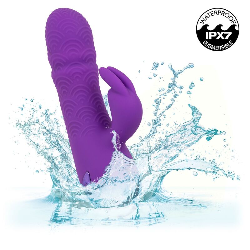 CALEXOTICS - MANHATTAN BEACH MARVEL VIBRADOR RABBIT ROXO BY CALIFORNIA DREAMING