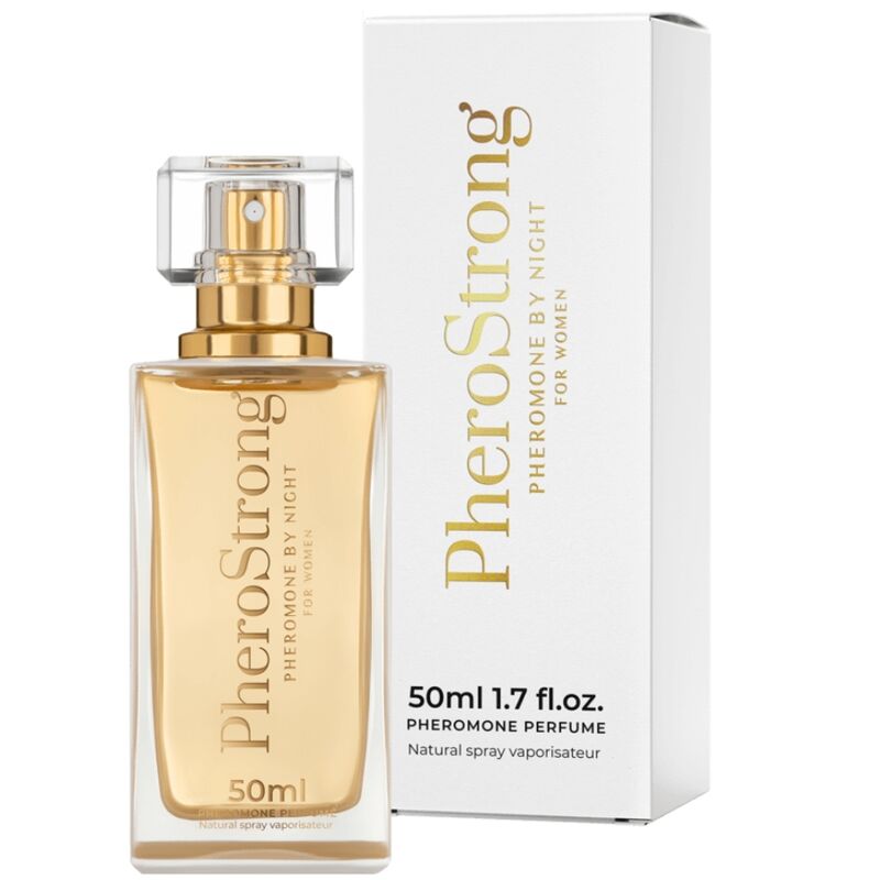 PHEROSTRONG - PERFUME COM FEROMONAS BY NIGHT PARA MULHER 50 ML