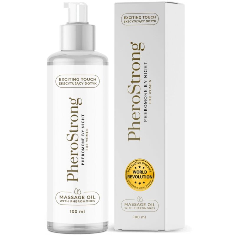 PHEROSTRONG - ÓLEO DE MASSAGEM BY NIGHT PARA MULHER 100 ML