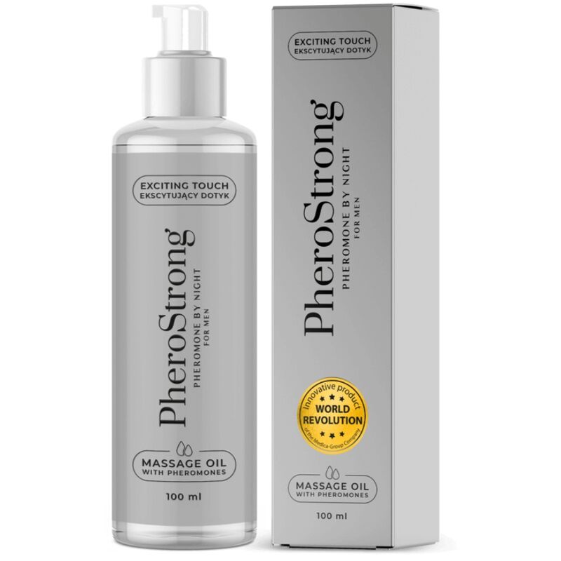 PHEROSTRONG - ÓLEO DE MASSAGEM BY NIGHT PARA HOMEM 100 ML