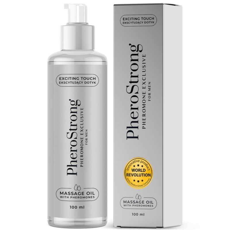 PHEROSTRONG - ÓLEO DE MASSAGEM EXCLUSIVE PARA HOMEM 100 ML