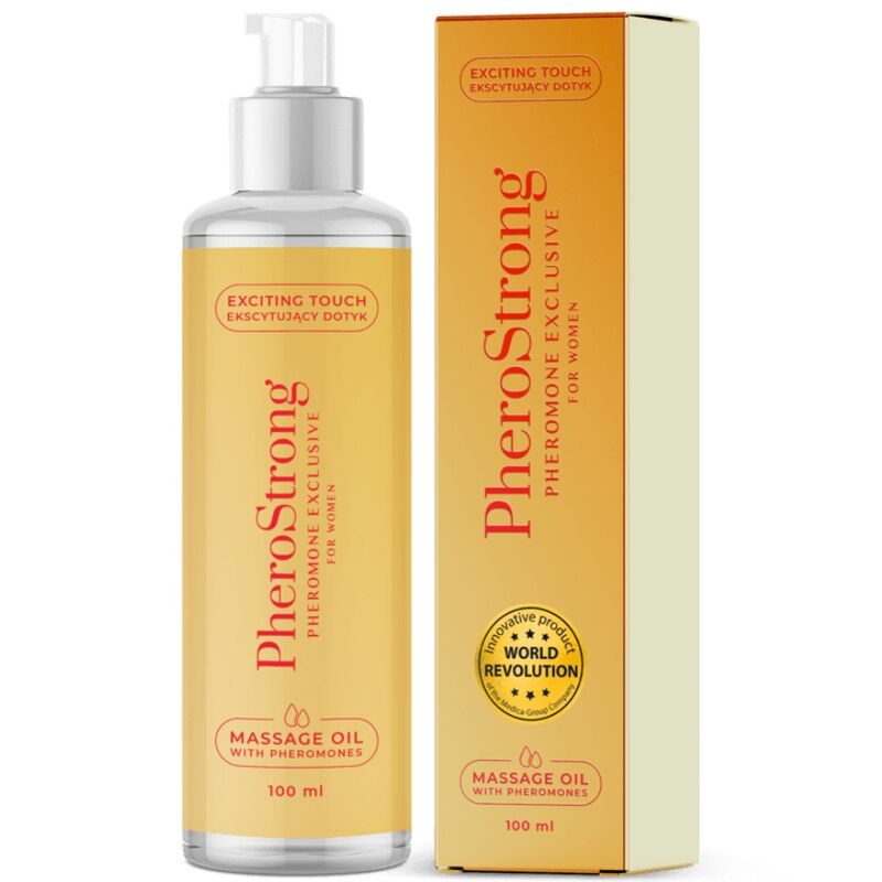 PHEROSTRONG - ÓLEO DE MASSAGEM EXCLUSIVE PARA MULHER 100 ML
