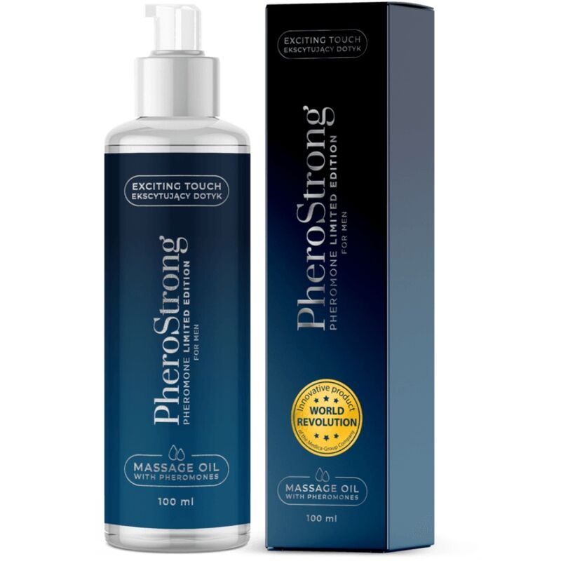 PHEROSTRONG - ÓLEO DE MASSAGEM LIMITED EDITION PARA HOMEM 100 ML