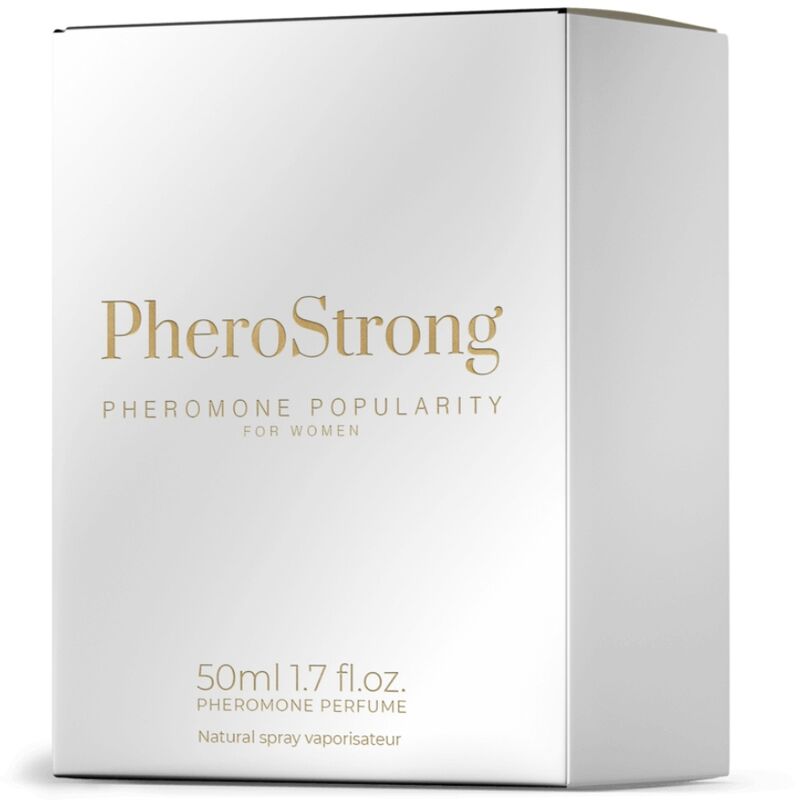 PHEROSTRONG - PERFUME COM FEROMONAS POPULARITY PARA MULHER 50 ML