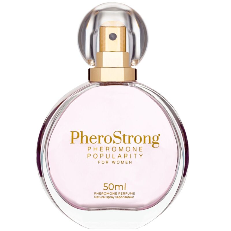 PHEROSTRONG - PERFUME COM FEROMONAS POPULARITY PARA MULHER 50 ML