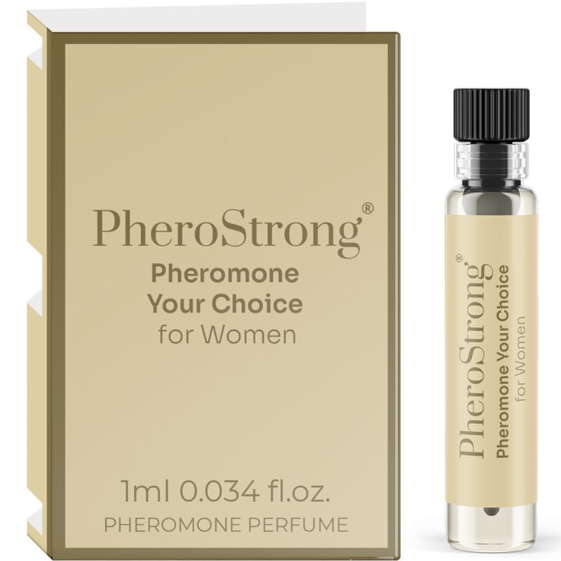 PHEROSTRONG - PERFUME DE FEROMONAS SUA ESCOLHA PARA MUJERES 1 ML