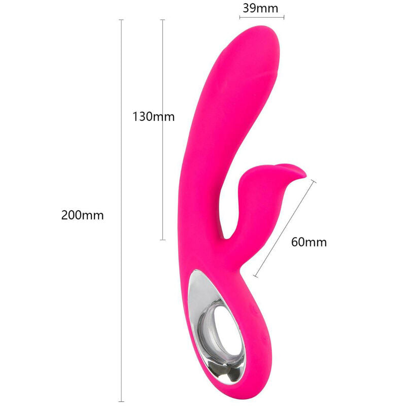 Armony - Vibrador Daro e Estimulador de Anel de Puxão Fúcsia
