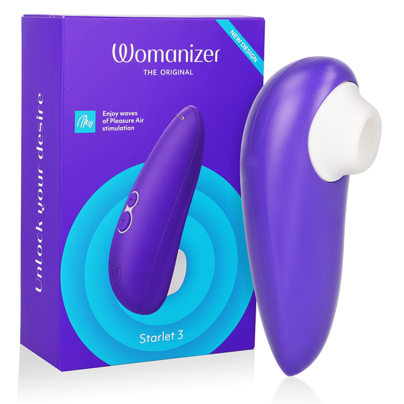 WOMANIZER - STARLET 3 ESTIMULADOR CLITORIANO ÍNDIGO