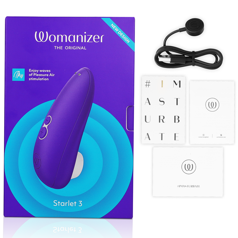 WOMANIZER - STARLET 3 ESTIMULADOR CLITORIANO ÍNDIGO