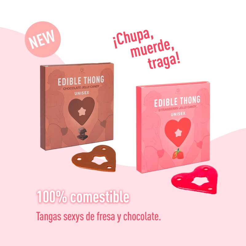 SECRET PLAY - TANGA GOMINAS CHOCOLATE
