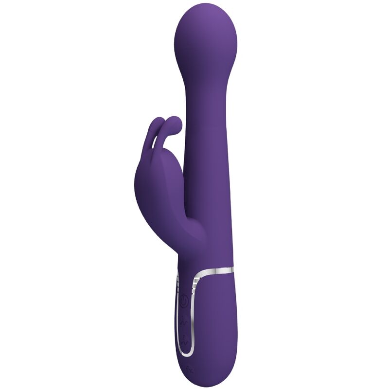 PRETTY LOVE - DEJON VIBRADOR RABBIT 3 EM 1 MULTIFUNÇÕES ROXO