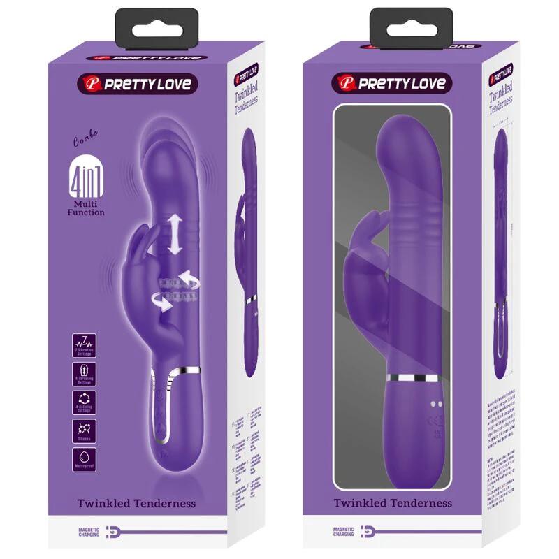 COALE VIBRADOR RABBIT 4 EM 1 - Sex Shop Sexy