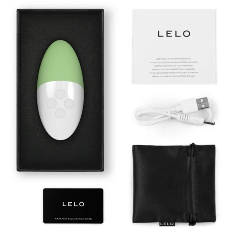 LELO - SIRI 3 MASSAGEADOR DE CLITÓRIS PISTACHIO CREAM