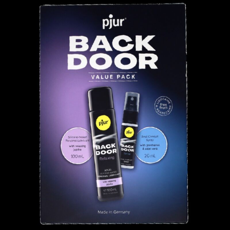 PJUR - BACK DOOR SET LUBRIFICANTE ANAL E SPRAY