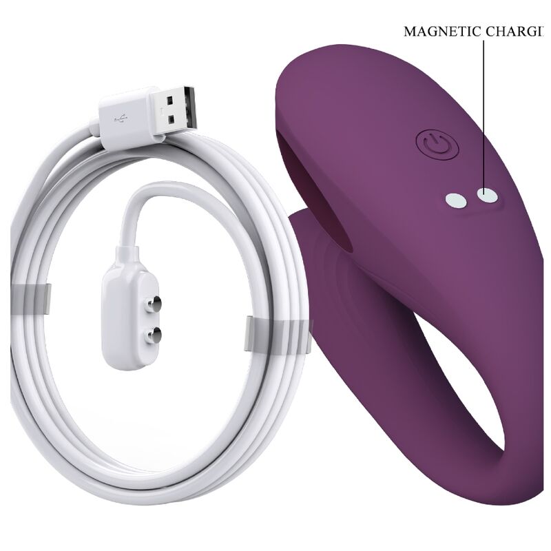 PRETTY LOVE - AARI ESTIMULADOR DE CLITÓRIS ROXO COM APP GRÁTIS