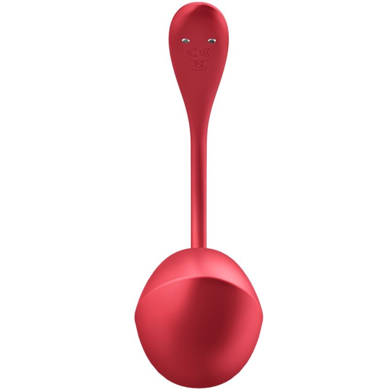 SATISFYER - SHINY PETAL ESTIMULADOR PONTO G COM CONTROLO REMOTO VERMELHO APP GRÁTIS