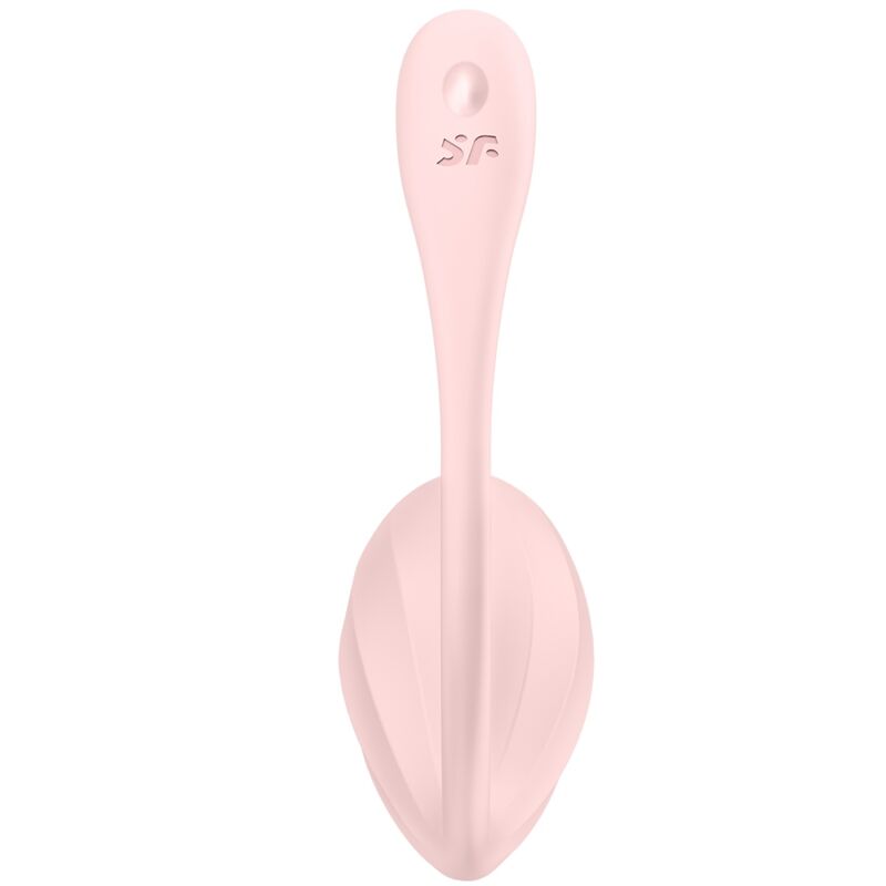 SATISFYER - RIBBED PETAL ESTIMULADOR PONTO G COM CONTROLO REMOTO ROSA APP GRÁTIS