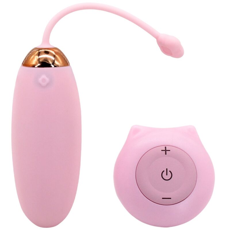 Armony - Kitty Fun Egg Vibrador Controle Remoto 10 Vibrações Rosa