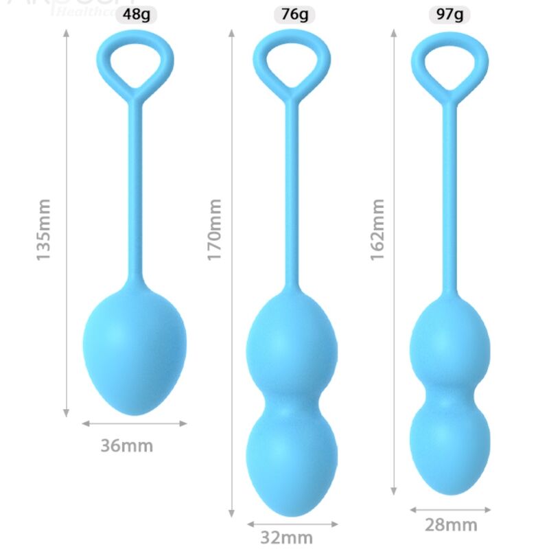 Armony - Anabiose Vaginal Haltere 3 Níveis Azul