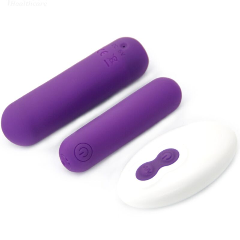 Armony - Splash Joline Vibrador Bala Silicone Controlo Remoto 10 Vibrações 6.5 X 1.5 Cm Roxo