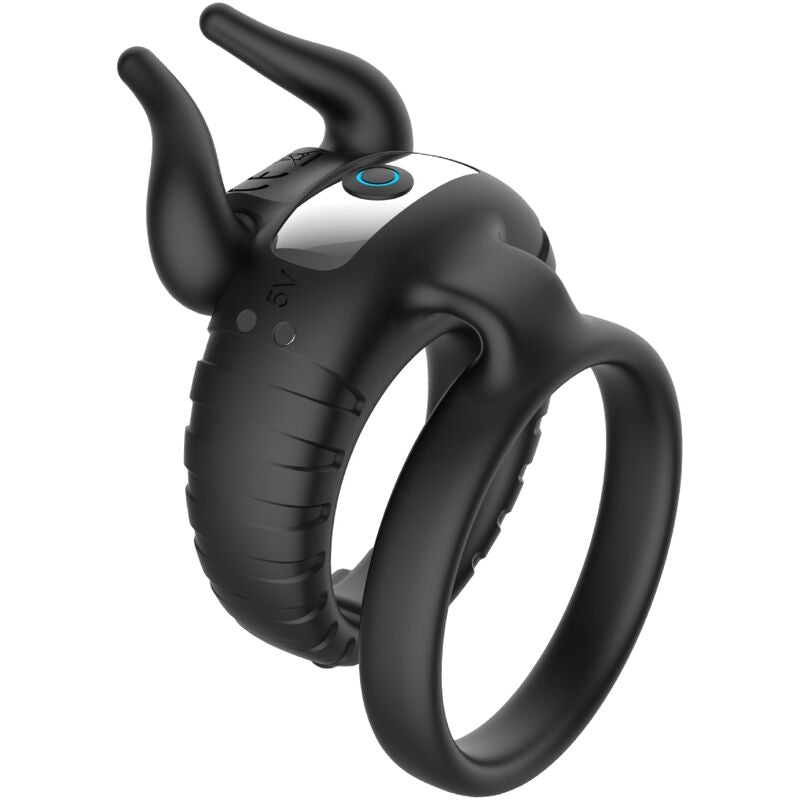 Armony - Bull's Passion Vibrador de Anel 10 Velocidades Preto
